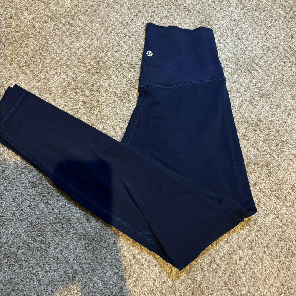 Navy Lululemon Align Leggings